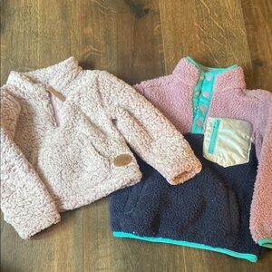 2 Purple Fleeces